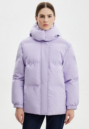Куртка утепленная Zarina. Цвет: фиолетовый