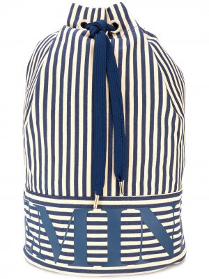 Пляжная сумка дафл в полоску Marlies Dekkers. Цвет: синий