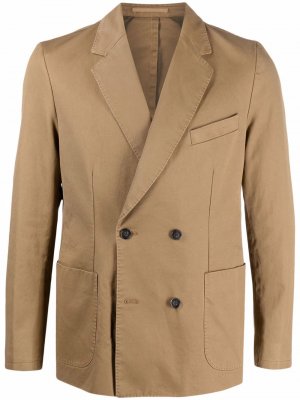 Двубортный пиджак Leon Officine Generale. Цвет: коричневый