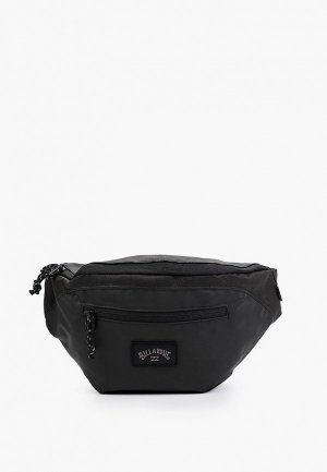 Сумка поясная Billabong. Цвет: черный