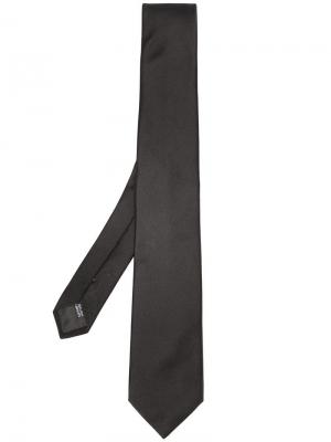 Классический галстук Lanvin. Цвет: черный