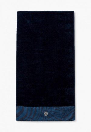 Полотенце Roberto Cavalli. Цвет: синий