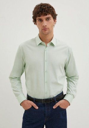 Рубашка Finn Flare. Цвет: зеленый