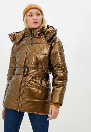 Куртка утепленная Icepeak. Цвет: коричневый