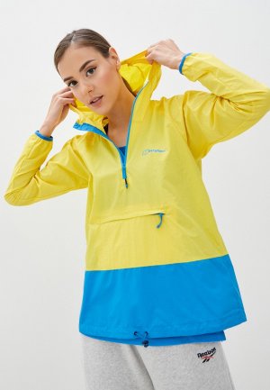 Куртка Berghaus. Цвет: желтый