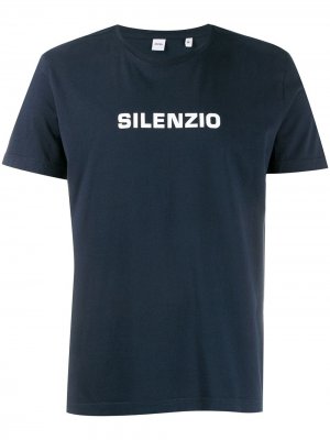 Футболка Silenzio Aspesi. Цвет: синий