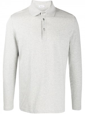 Рубашка-поло Luke с длинными рукавами Filippa K. Цвет: серый