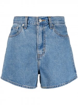 Levis джинсовые шорты Loose с завышенной талией Levi's. Цвет: синий