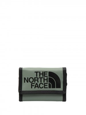 Кошелек с логотипом The North Face. Цвет: зеленый