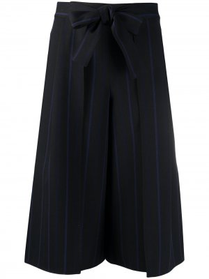 Укороченные брюки с поясом See by Chloé. Цвет: черный