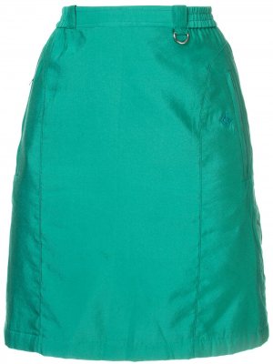 Юбка мини прямого кроя pre-owned Christian Dior. Цвет: зеленый