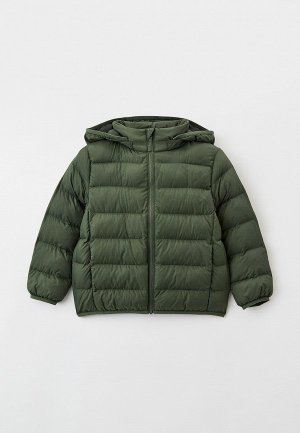Куртка утепленная UNIQLO. Цвет: хаки