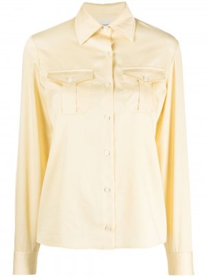 Рубашка 2 Pocket Lemaire. Цвет: нейтральные цвета