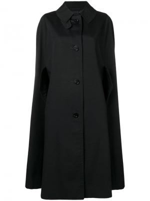 Расклешенное пальто William Vintage. Цвет: черный