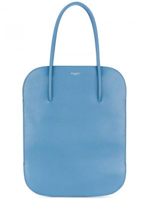 Плоская сумка-тоут Nina Ricci. Цвет: синий