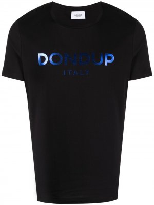 Футболка с логотипом Dondup. Цвет: черный