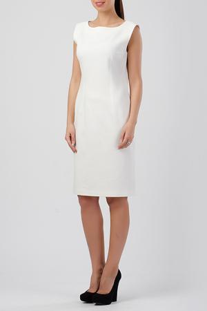 Платье TUZUN. Цвет: белый