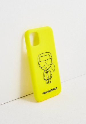 Чехол для iPhone Karl Lagerfeld. Цвет: желтый