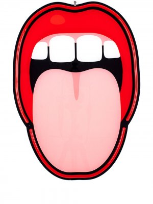 Настенная лампа Tongue Seletti. Цвет: красный