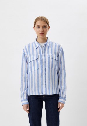 Рубашка Polo Ralph Lauren. Цвет: голубой
