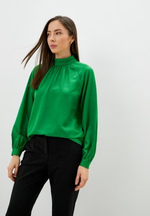Блуза Numph. Цвет: зеленый