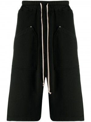 Спортивные шорты с кулиской Rick Owens DRKSHDW. Цвет: черный
