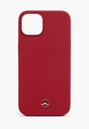 Чехол для iPhone Mercedes-Benz. Цвет: бордовый