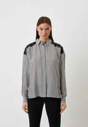 Блуза Trussardi. Цвет: серый