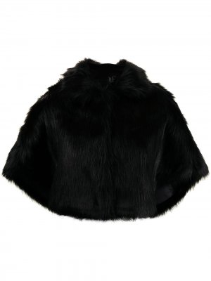 Кейп Nord из искусственного меха Unreal Fur. Цвет: черный