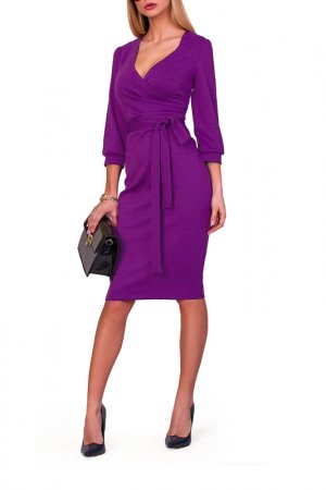 Платье FABIEN DE FERANTE. Цвет: фиолетовый