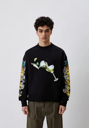 Свитшот MSGM. Цвет: черный