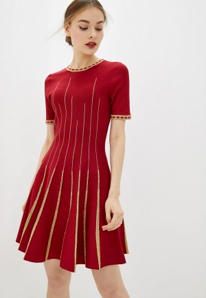 Платье Emilia Delloro Dell'oro. Цвет: красный