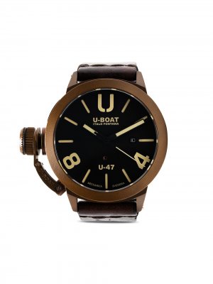 Наручные часы 7797 Classico 47 мм U-Boat. Цвет: коричневый