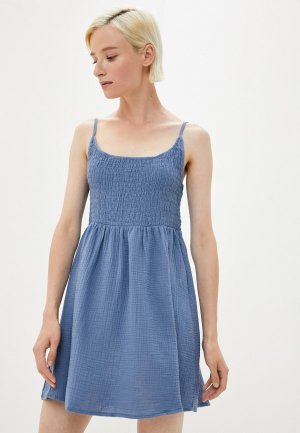 Платье пляжное Cotton On. Цвет: синий
