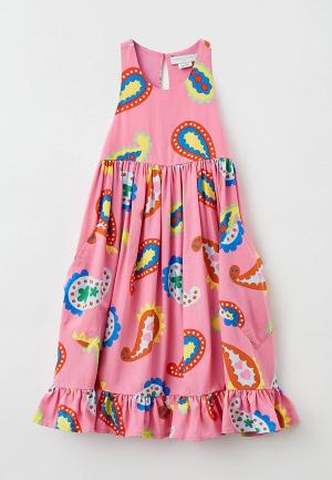 Платье Stella McCartney. Цвет: розовый