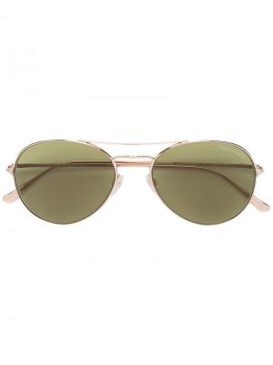 Солнцезащитные очки Ace 02 Tom Ford Eyewear. Цвет: зелёный