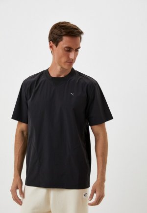 Футболка спортивная PUMA. Цвет: черный