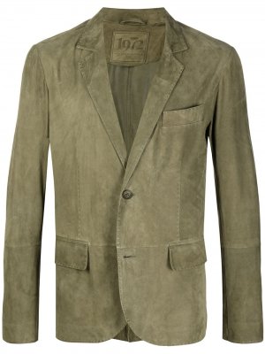 Однобортный пиджак Desa 1972. Цвет: зеленый