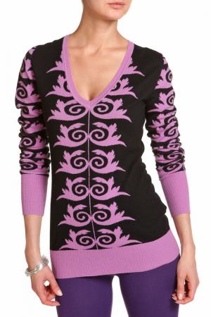 Пуловер Versace Collection. Цвет: фиолетовый