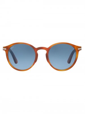Солнцезащитные очки в круглой оправе Persol. Цвет: 96/q8