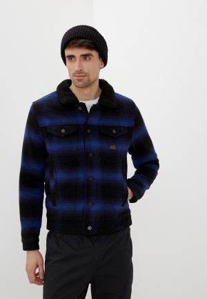 Куртка утепленная Superdry. Цвет: синий