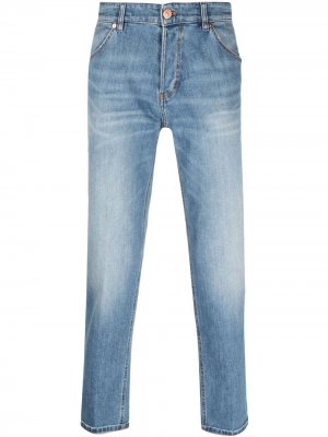 Узкие джинсы Pt01. Цвет: синий