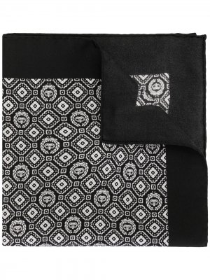 Платок-паше с геометричным принтом Dolce & Gabbana. Цвет: черный