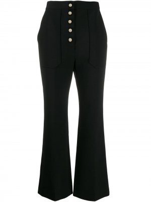 Расклешенные брюки Stella McCartney. Цвет: черный