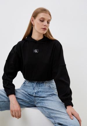 Худи Calvin Klein Jeans. Цвет: черный
