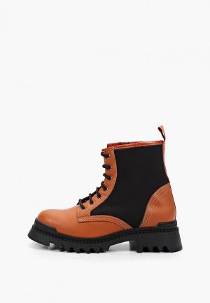 Оранжевые женские ботинки купить в интернет-магазине LikeWear Беларусь