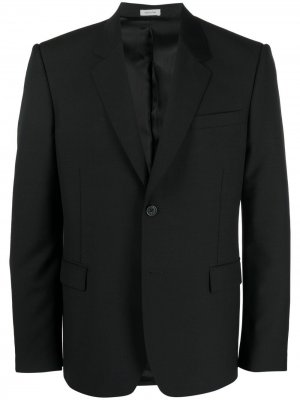 Однобортный пиджак Alexander McQueen. Цвет: черный