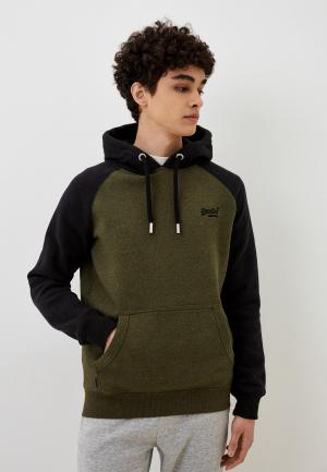 Худи Superdry. Цвет: хаки