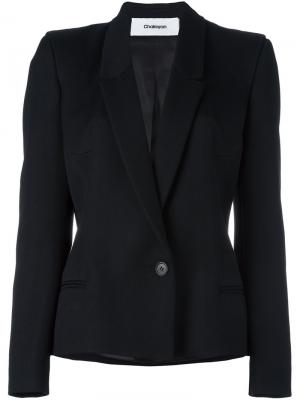 Приталенный пиджак Chalayan. Цвет: черный