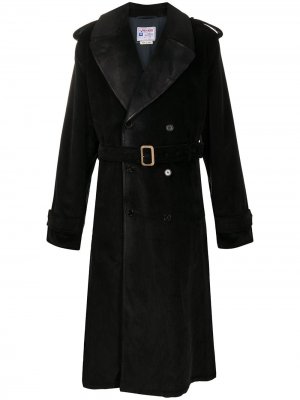 Corduroy long trench coat Marni. Цвет: черный